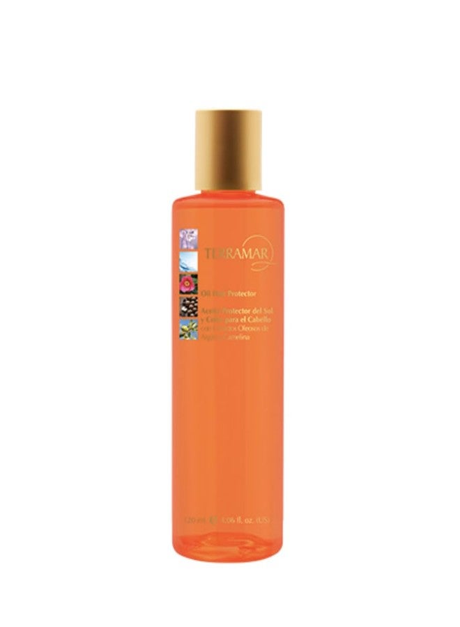 Terramar Hair Oil for Color-Treated Hair – UV Protection, Color Fade Defense & Shine Boost – with Argan & Camelina Oils, Hydrating Leave-In Treatment – 120 ml - Image 1